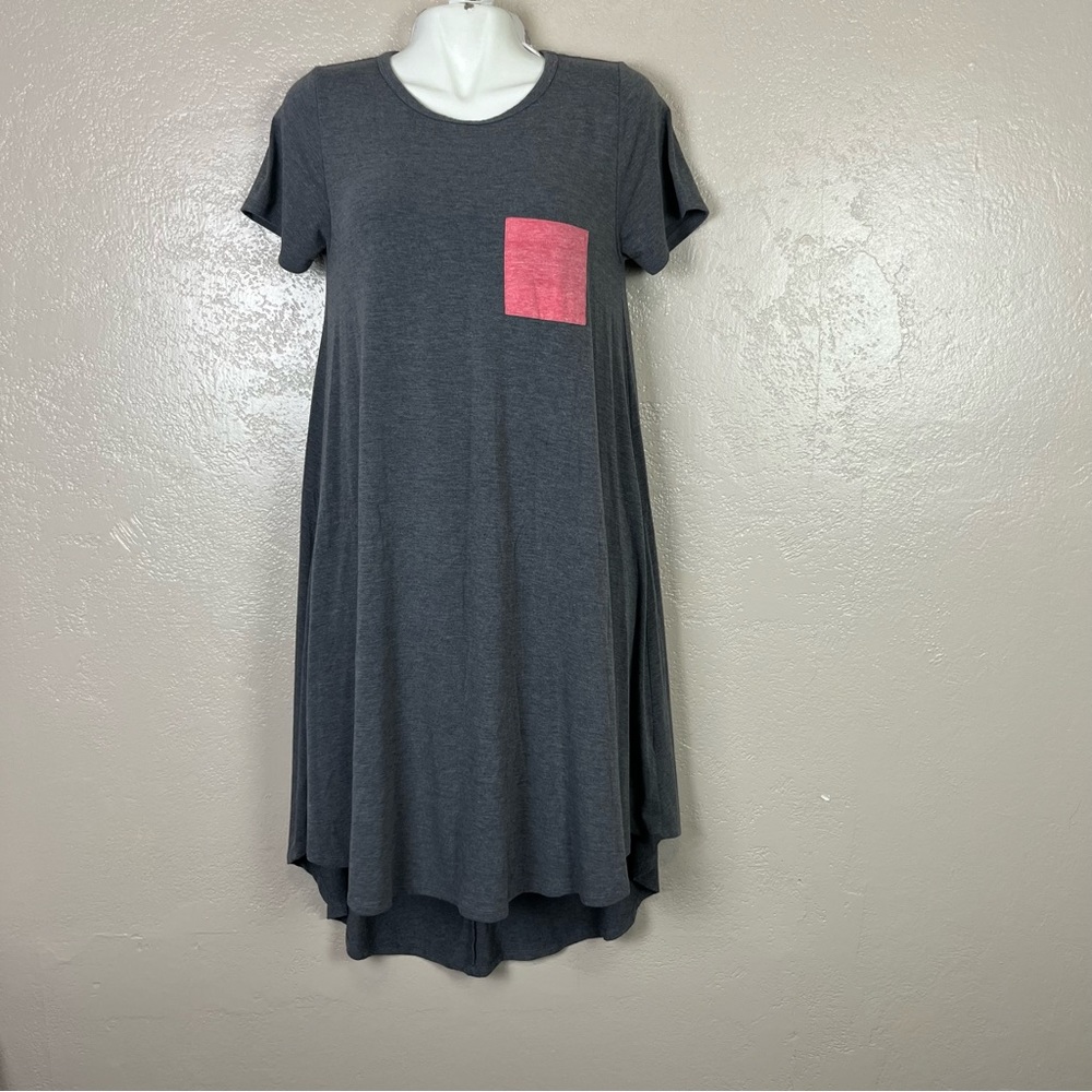 Chosse 5 Ítems For$30‎ LulaRoe short sleeve comfort relaxed fit gray dress small
